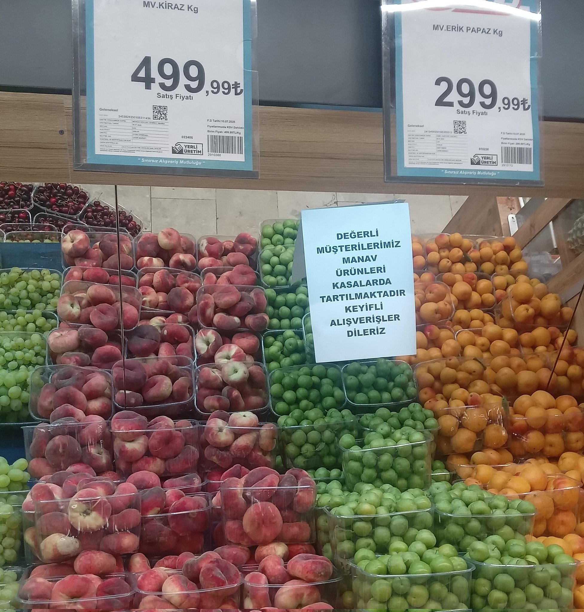 Kiraz Fiyatı 900 TL