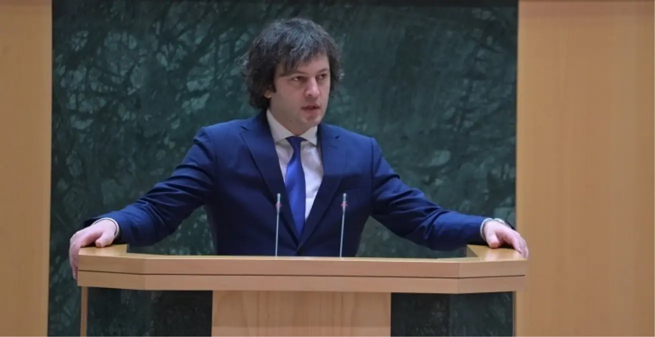 gurcistan basbakani yerel secim gosterileri hukumeti devirmek icin duzenlendi k5sfQTCR